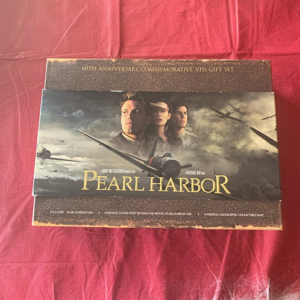 Pearl Harbor Collector’s Edition VHS Boxset.